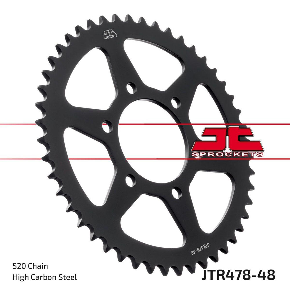 JT Steel Sprocket For CF Moto MT 650 ABS 2020-2024 Rear 48T