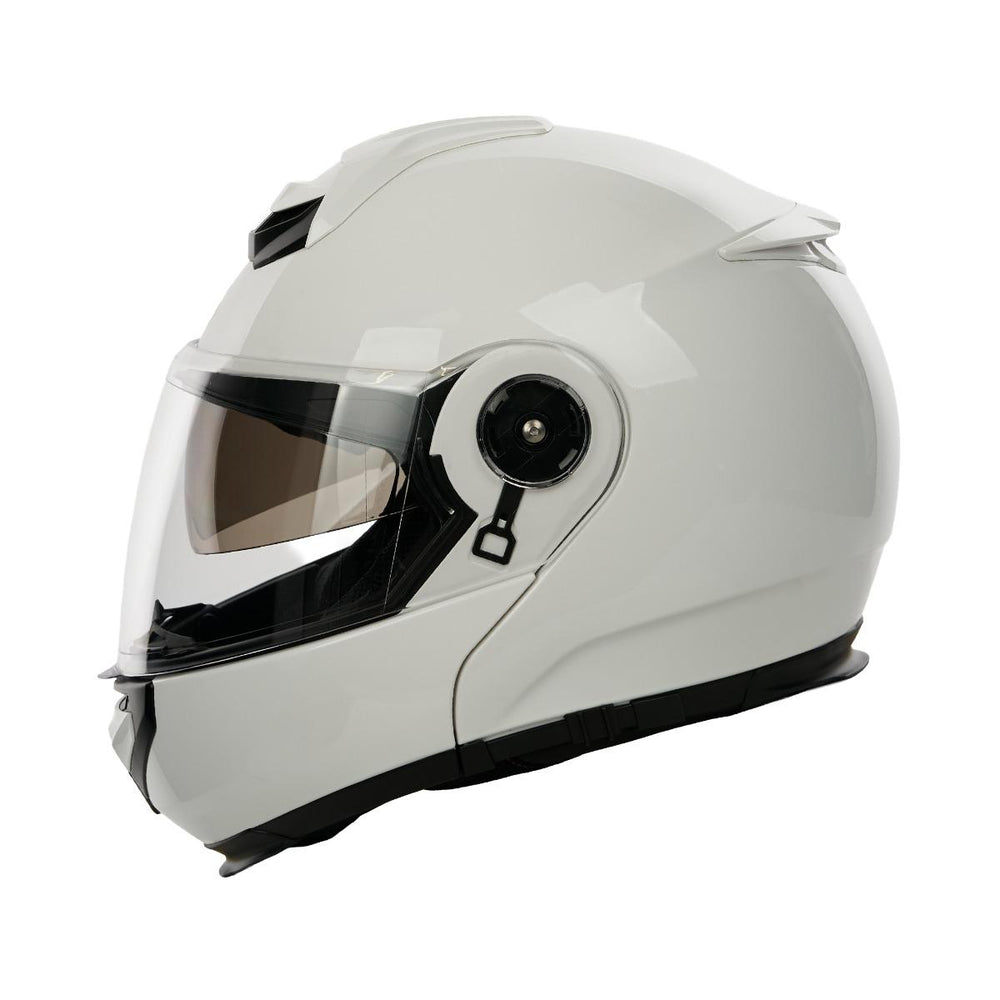 Spada Bastion Flip Front Motorcycle Helmet - White