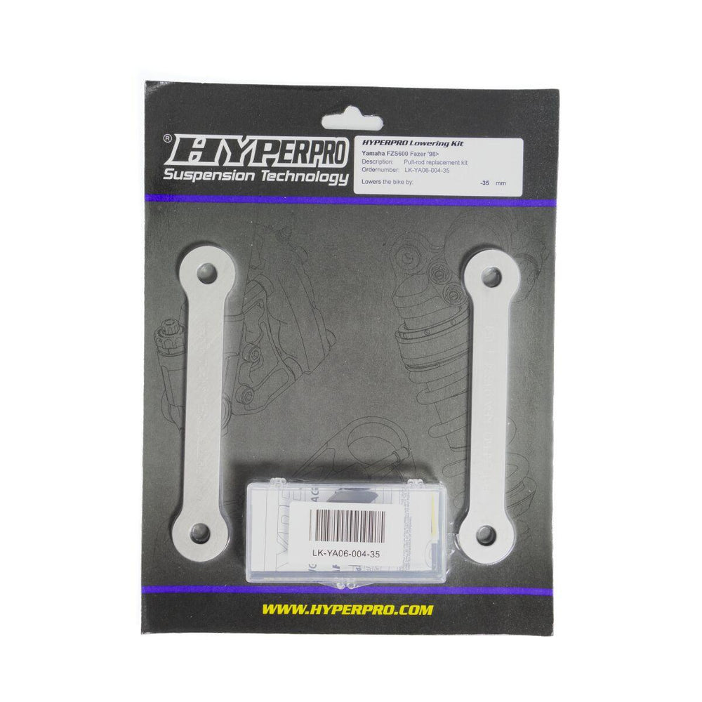 Hyperpro Lowering Kit For Yamaha FZS 600 -35mm 1998-2003 Rear