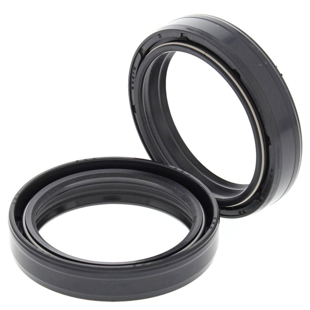 All Balls Fork Oil Seal Kit For Honda CR125 1984-1986 - Black