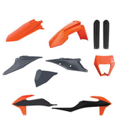 Polisport Full Plastics Kit For KTM EXC150 TPI 2020-2021 - OEM Black/Orange