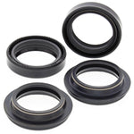 All Balls Fork Oil Seal/ Dust Seal Kit For Kawasaki EL 250 1988-1994 - Black