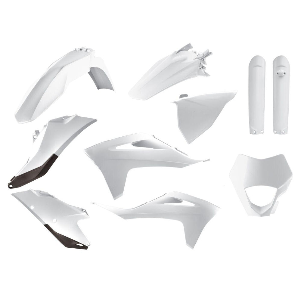 Polisport Plastics Kit For Gas Gas EC 250 2021-2023 - White