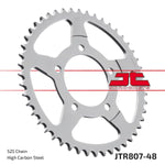 JT Induction Hardened Sprocket For Suzuki GSF 400 1991-1994 Rear 48T - Black/Zinc