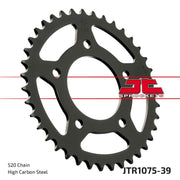JT Sprocket For Kymco Venox 250 2004-2007 Rear Black 39T