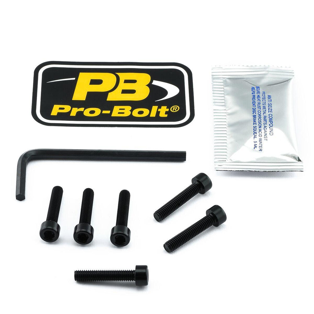 Pro Bolt Aluminium Fuel Cap Kit For KTM Adventure 1190 ABS 2013-2016 - Black