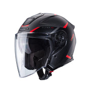 Caberg Flyon 2 Boss Matt Grey Red Black Helmet