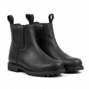Spada Highbury Motorcycle Chelsea Ankle Boots - Fuel Black