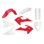 Polisport Full Plastics Kit For Gas Gas EC 200 2018-2020 - OEM/Red/White