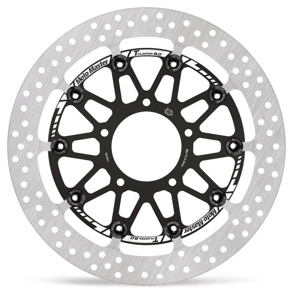 Moto Master Halo Series T-Floater Brake Disc For Mv Agusta Brutale 675 2014-2016 Front