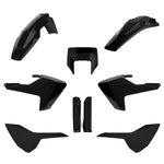 Polisport Plastics Kit For Husqvarna FE250 2017-2019 - Black