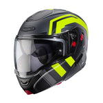 Caberg Horus X Road Matt Gun Metal Yellow Flou Black Helmet