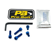 Pro Bolt Aluminium Fuel Cap Kit For Suzuki GSR 750 2011-2016 - Blue