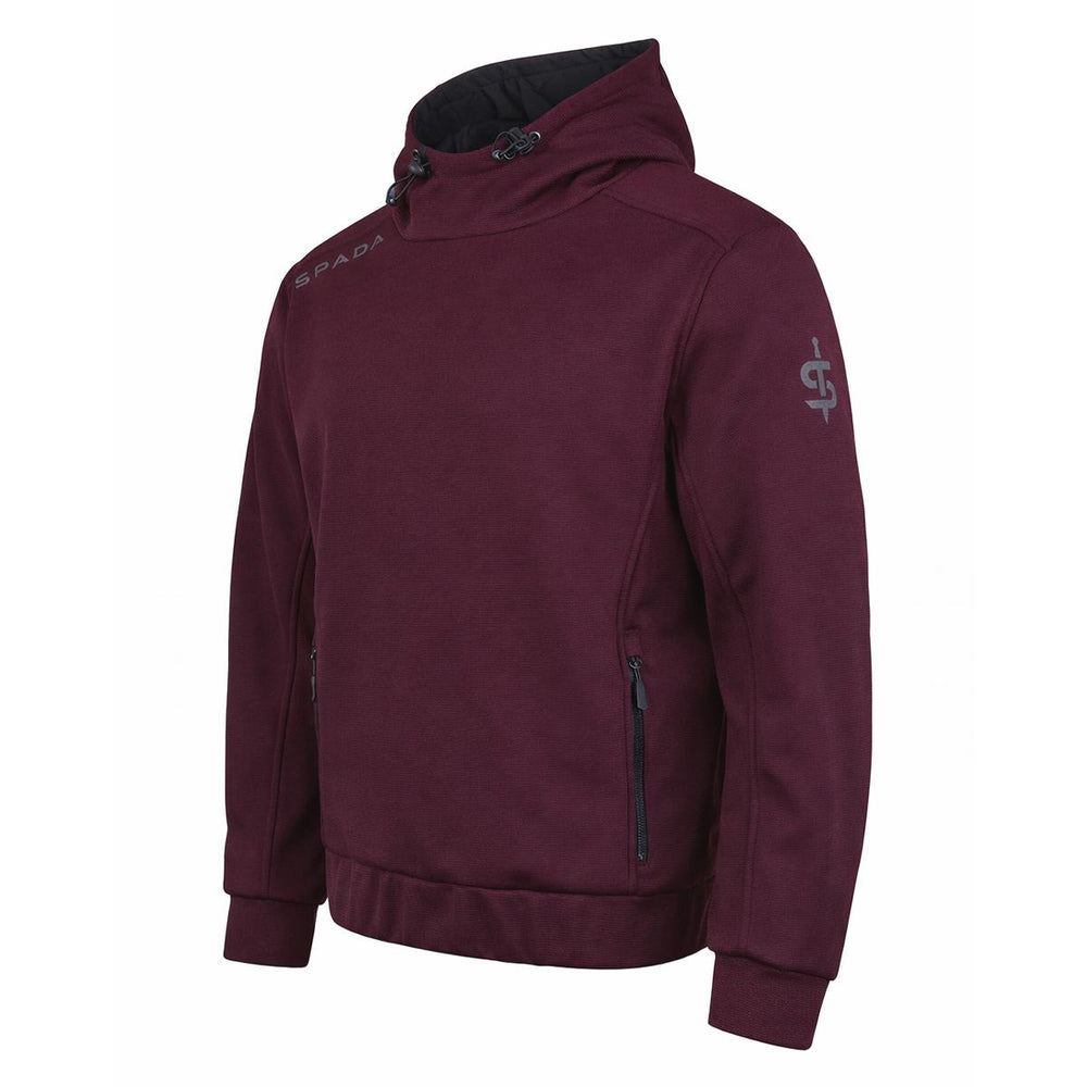Spada Blade CE Motorcycle Hoodie - Port Red