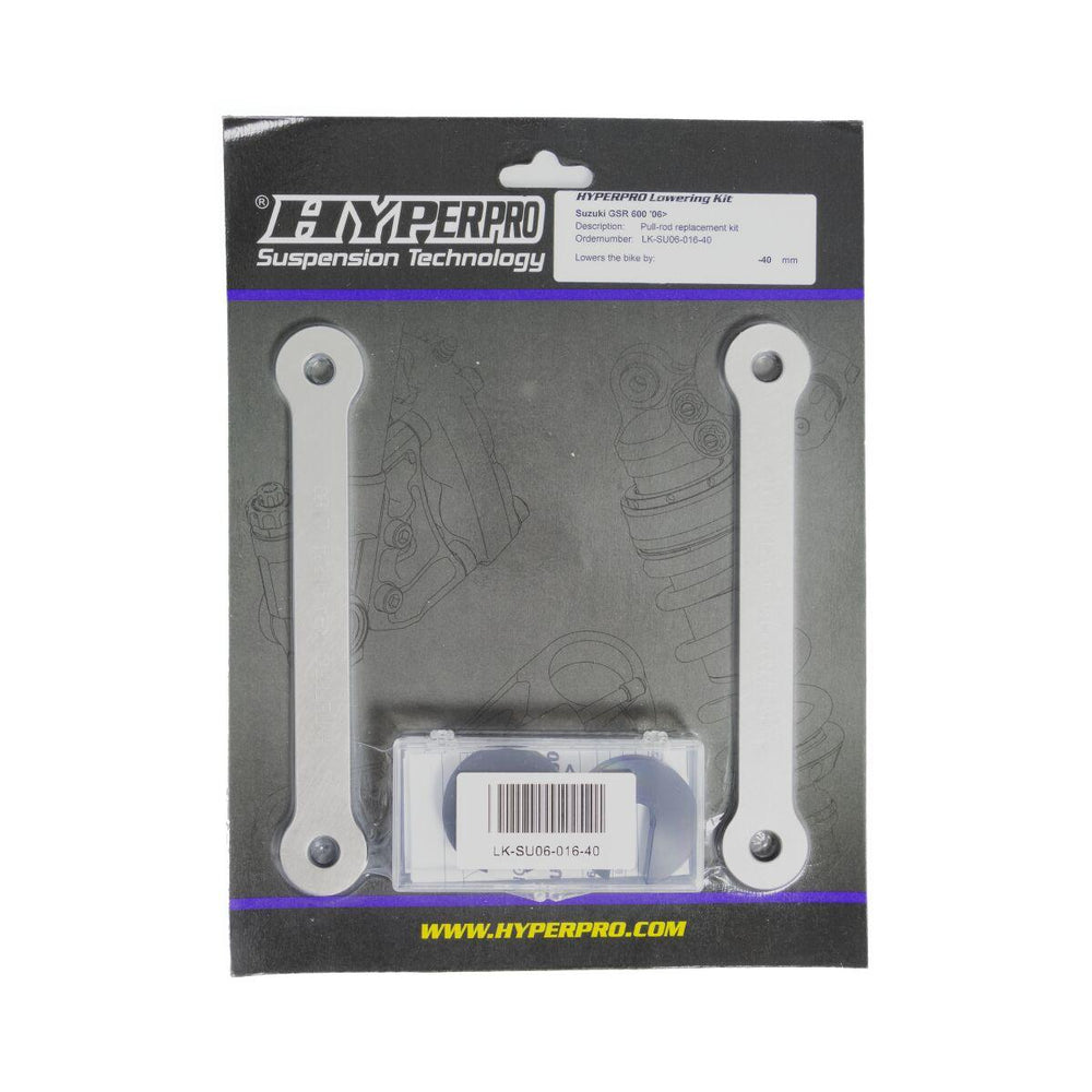 Hyperpro Lowering Kit For Suzuki GSR 600 -40mm 2006 Rear