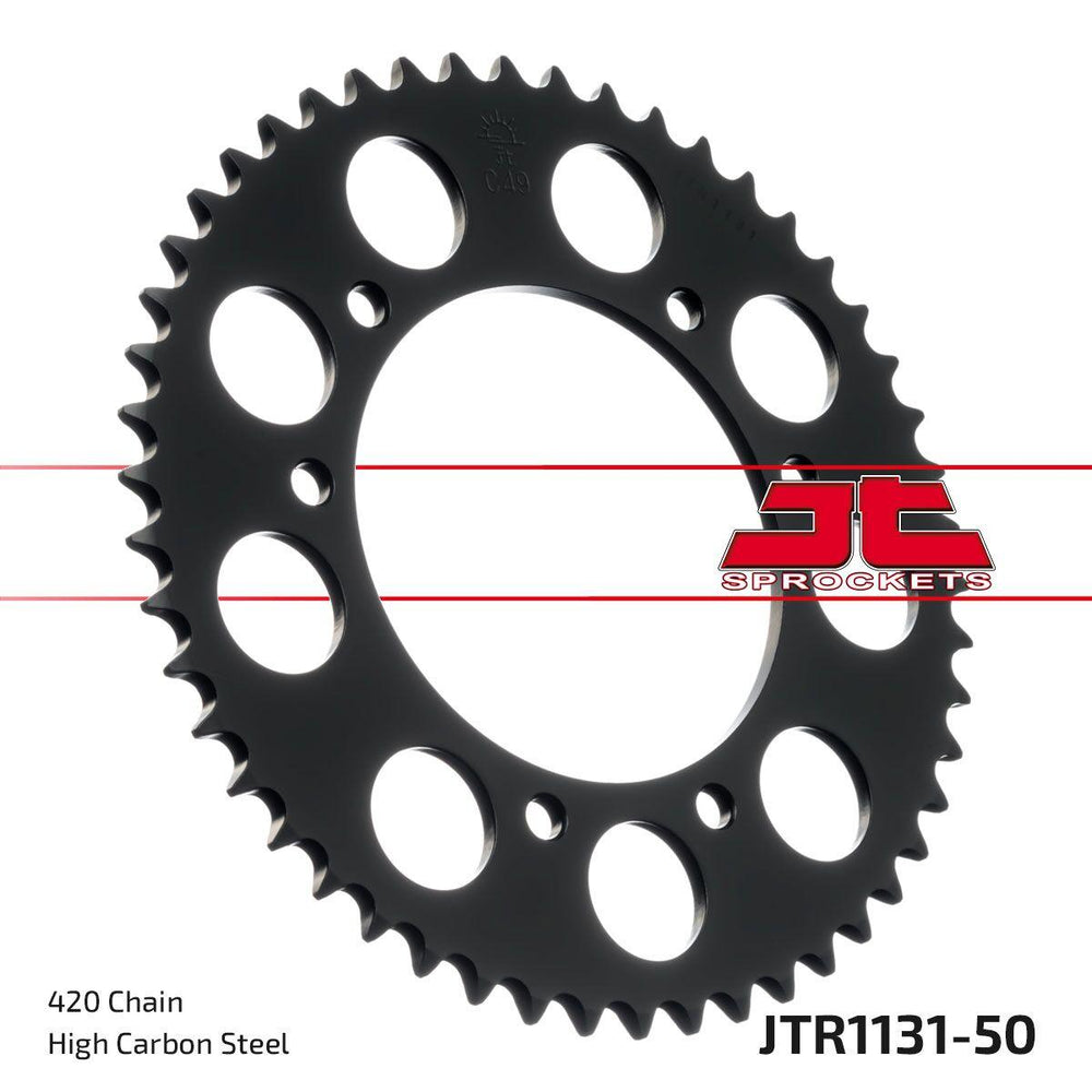JT Sprocket For Yamaha DT 50 R 2004-2006 Rear Black 50T