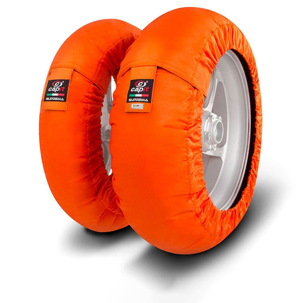 Capit Suprema Spina Tyre Warmer M/XL - Front 125/17" Rear 200/55-17" - Orange
