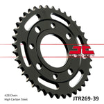 JT Sprocket For Daelim Altino 100 1995-2003 Rear Black 39T