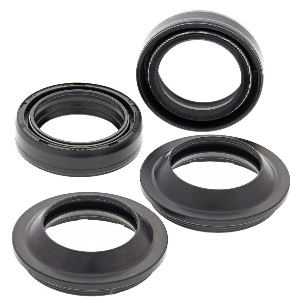 All Balls Fork Oil Seal/ Dust Seal Kit For Honda ATC200X 1983-1987 - Black