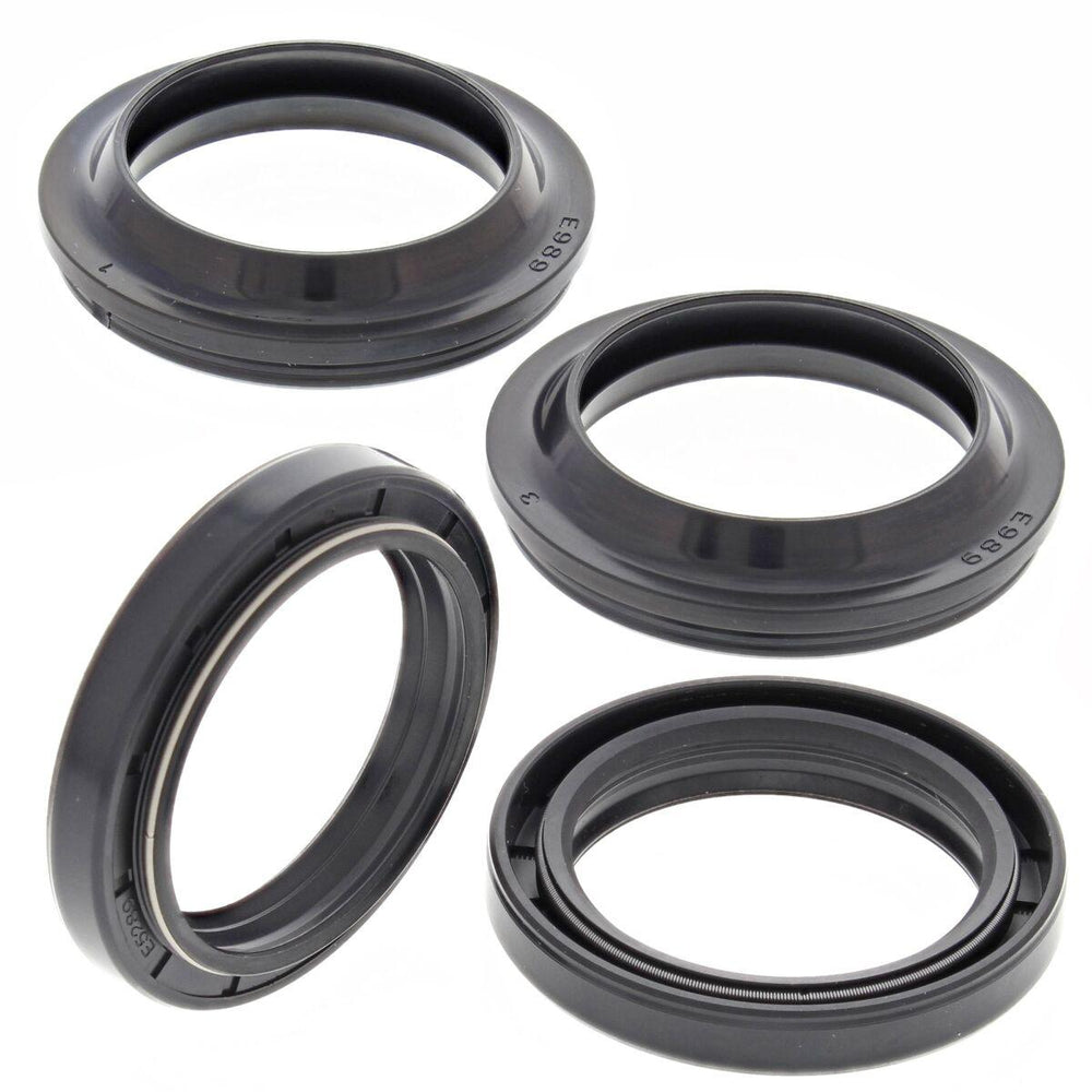 All Balls Fork Oil Seal/ Dust Seal Kit For BMW K1 1989-1993 - Black