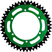 Moose Racing Dual Sprocket For Kawasaki KDX175 1980-1982 Rear Green 48T