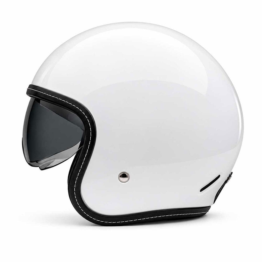 Spada Raze 06 Open Face Motorcycle Helmet - White