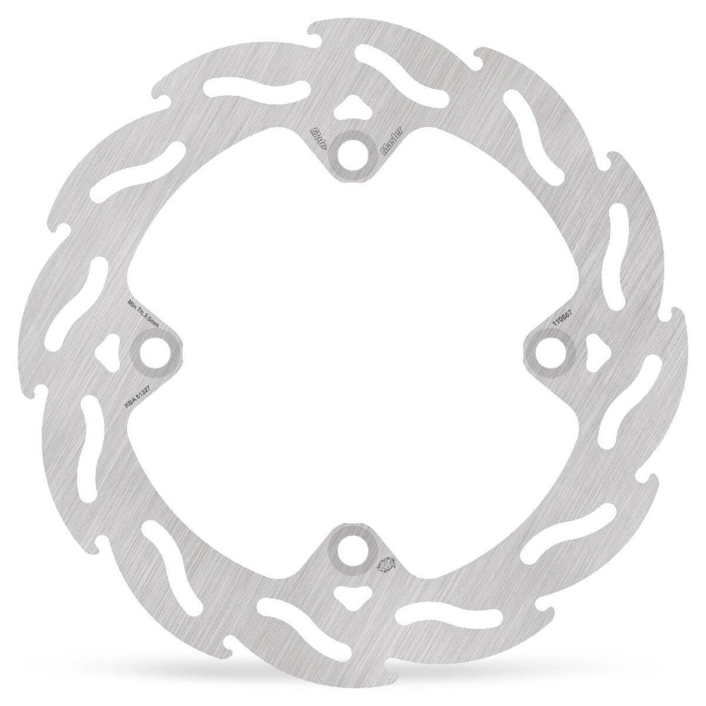 Moto Master Flame Series Brake Disc For SWM Ace Of Spades 440 2019 Rear