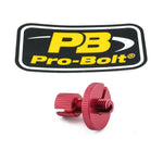 Pro Bolt Aluminium Cable Adjuster For Triumph Bonneville 865 T100 2015 - Red