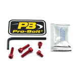 Pro Bolt Aluminium Fuel Cap Kit For Yamaha FJR 1300 ABS 2006-2015 - Red