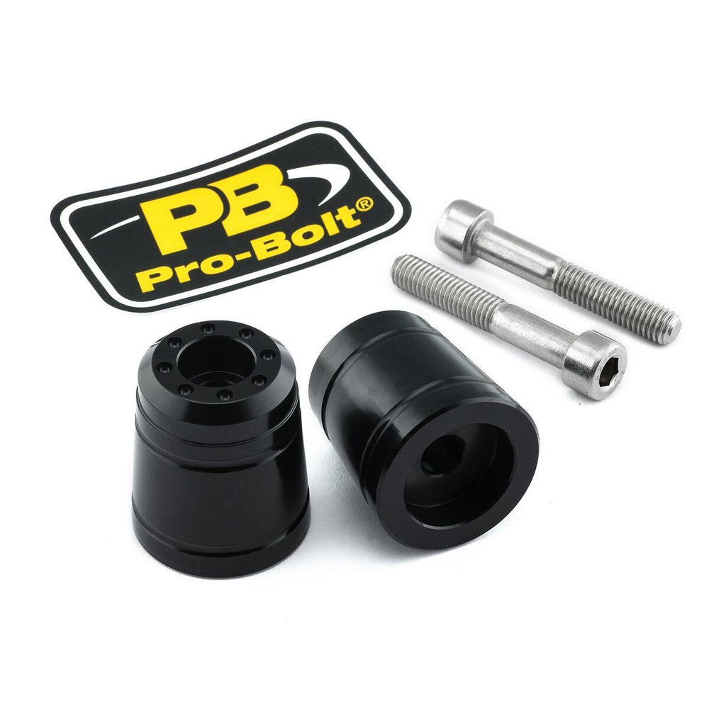 Pro Bolt Aluminium Bar Ends For BMW K 1300 R 2009-2016 - Black