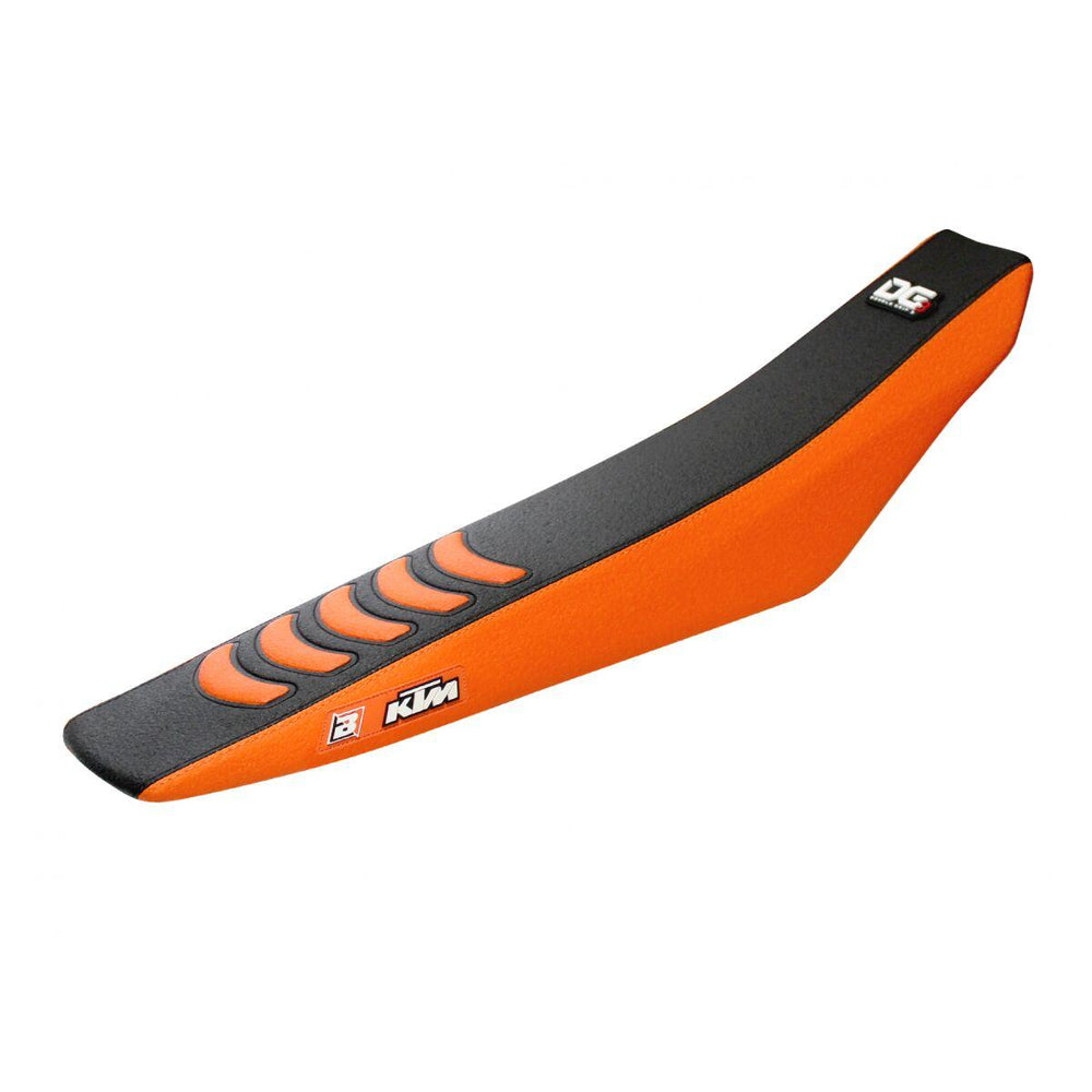Blackbird Double Grip 3 Seat Cover For KTM SX85 2025-2026 - Black/Orange