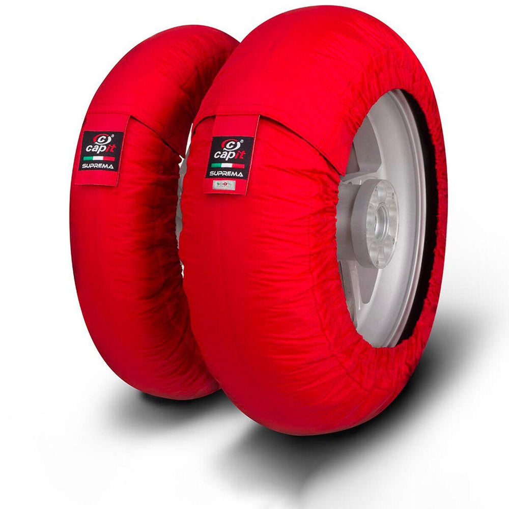 Capit Suprema Spina Tyre Warmer M/XL - Front 125/17" Rear 200/55-17" - Red
