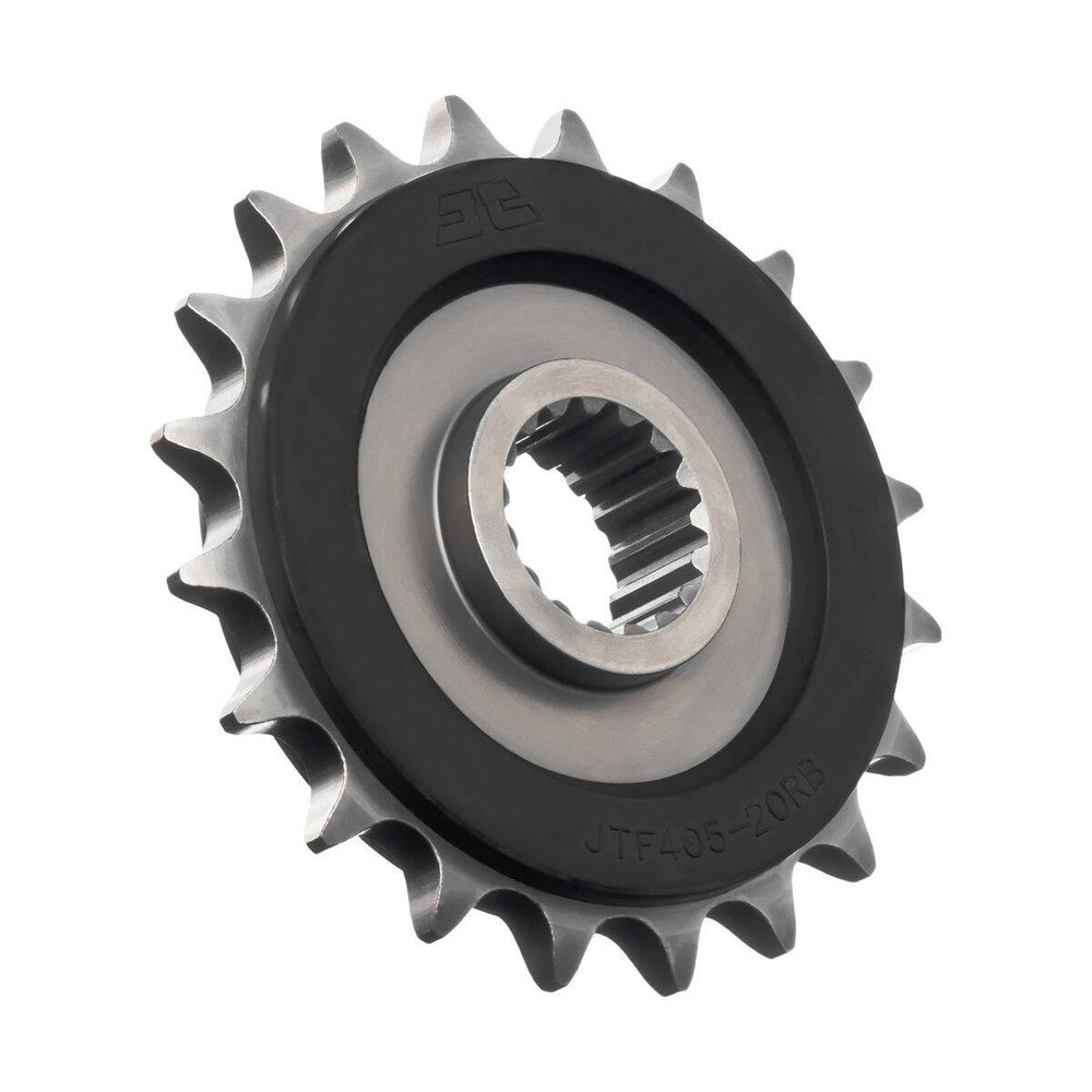 JT Front Rubber Cushioned Sprocket For BMW F 800 R 2009-2020 Front Black  20T