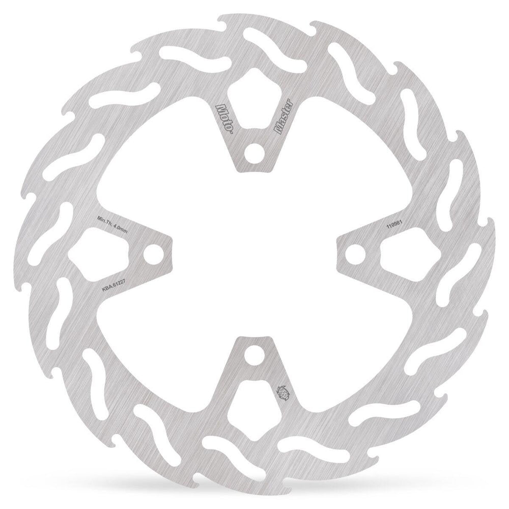 Moto Master Flame Fixed Brake Disc For Ducati Panigale V2 890 ABS 2025 Rear