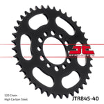 JT Steel Sprocket For Yamaha IT 175 1977-1979 Rear 40T - Black