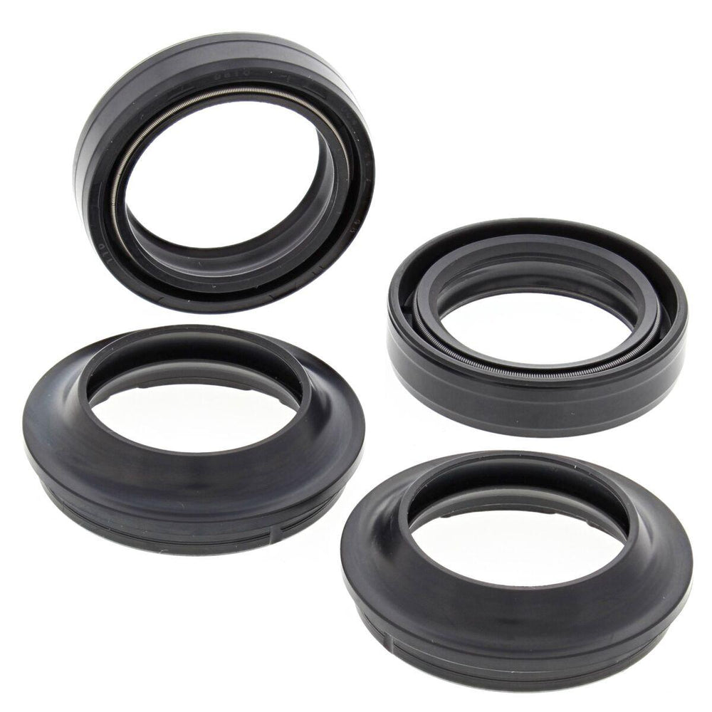 All Balls Fork Oil Seal/ Dust Seal Kit For Honda ATC250R 1983-1984 - Black