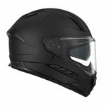 Spada Outcast Full Face Motorcycle Helmet - Matt Black