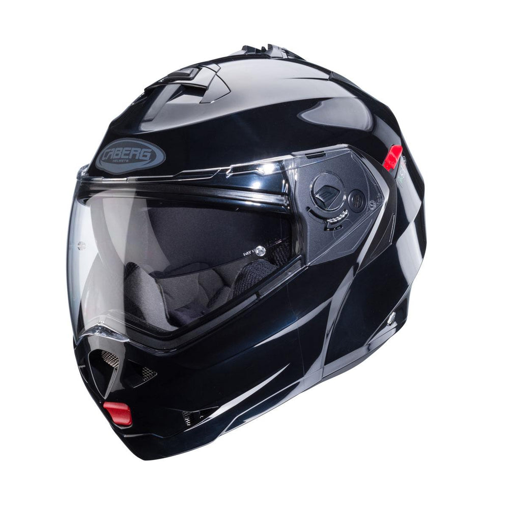 Caberg Duke X Smart Black Flip Up Motorcycle Helmet