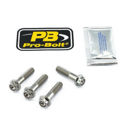 Pro Bolt Titanium Brake Caliper Mount Kit For KTM Adventure 900 2006-2010 Front - Silver