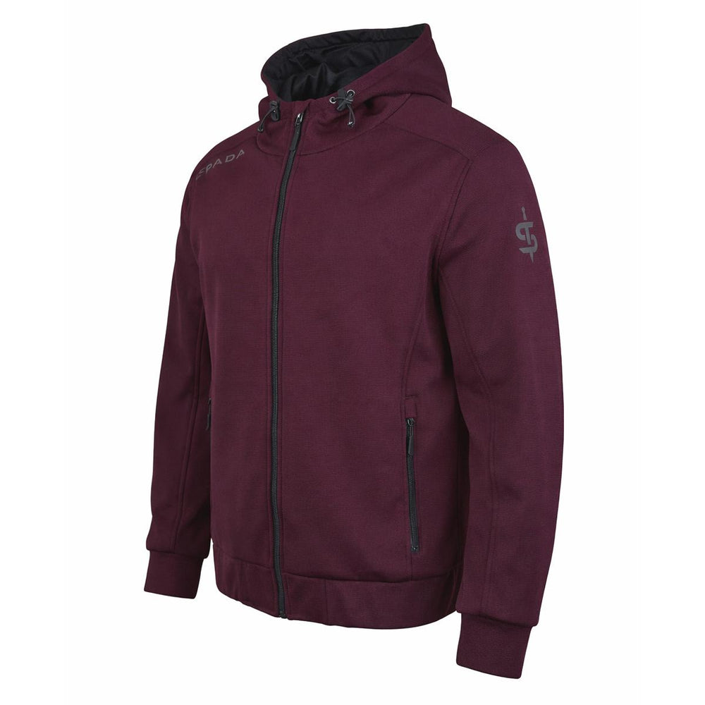 Spada Blade Zip CE Hoodie - Port Red