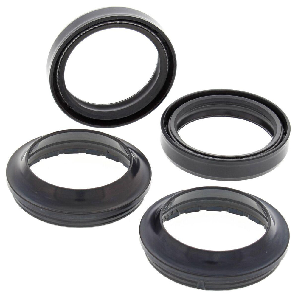 All Balls Fork Oil Seal/ Dust Seal Kit For Ducati 1098 2007-2008 - Black