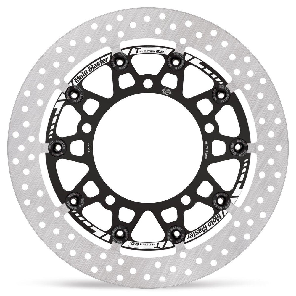 Moto Master Halo Series T-Floater Brake Disc For Suzuki DL 1000 2014-2019 Front