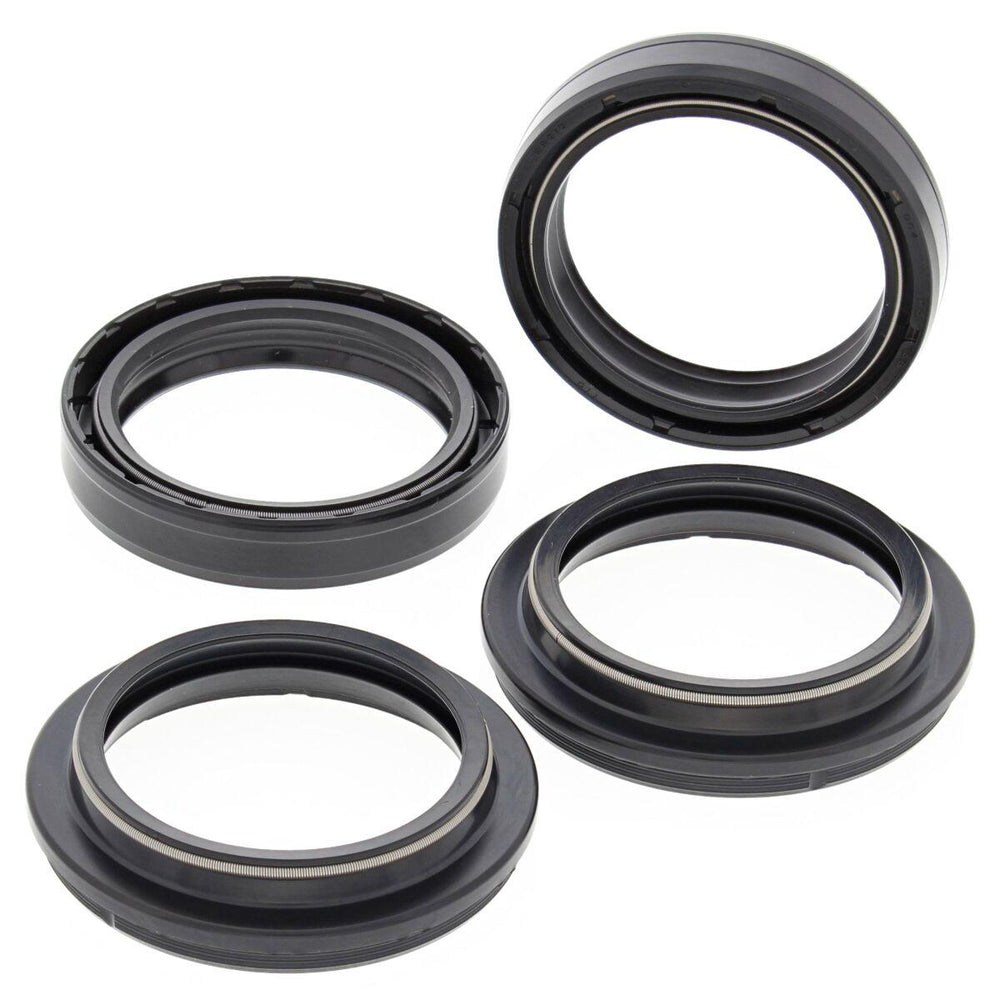 All Balls Fork Oil Seal/ Dust Seal Kit For Moto Guzzi Breva 1100 2005-2007 - Black