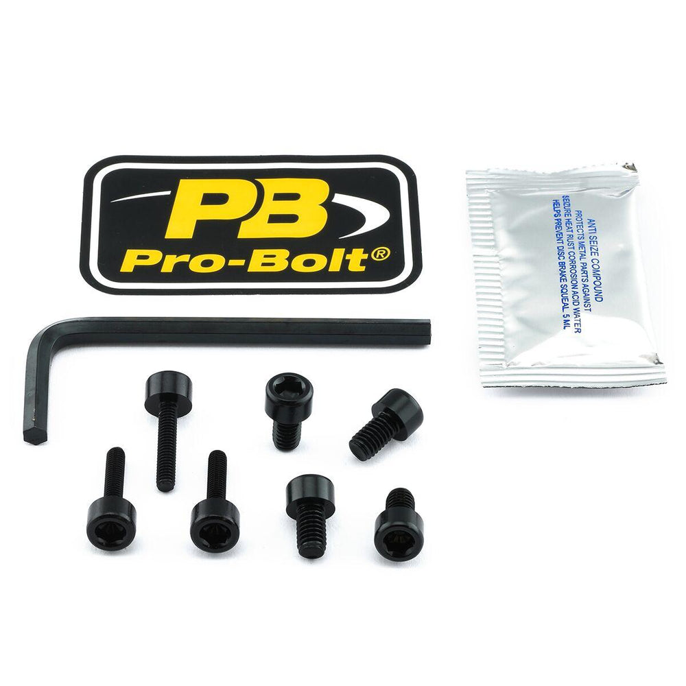 Pro Bolt Aluminium Fuel Cap Kit For Honda CB1000R 2008-2017 - Black