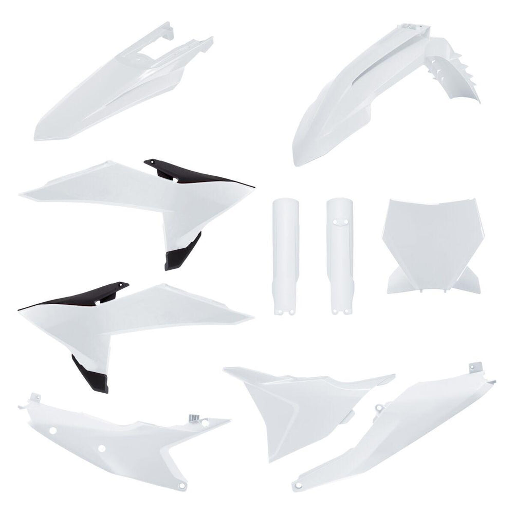 Polisport Plastics Kit For KTM SX125 2025-2026 - White