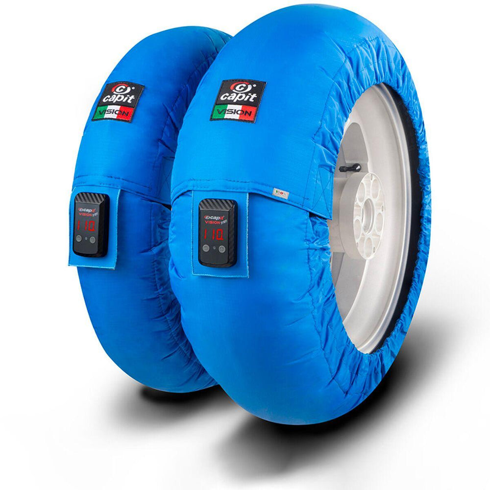 Capit Suprema Vision Tyre Warmer M/XXL - Front 125/17" Rear ?200/55-17" - Blue