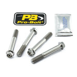Pro Bolt Titanium Race Spec Brake Caliper Mount Kit For Suzuki DL 1000 ABS 2017-2020 Front - Silver