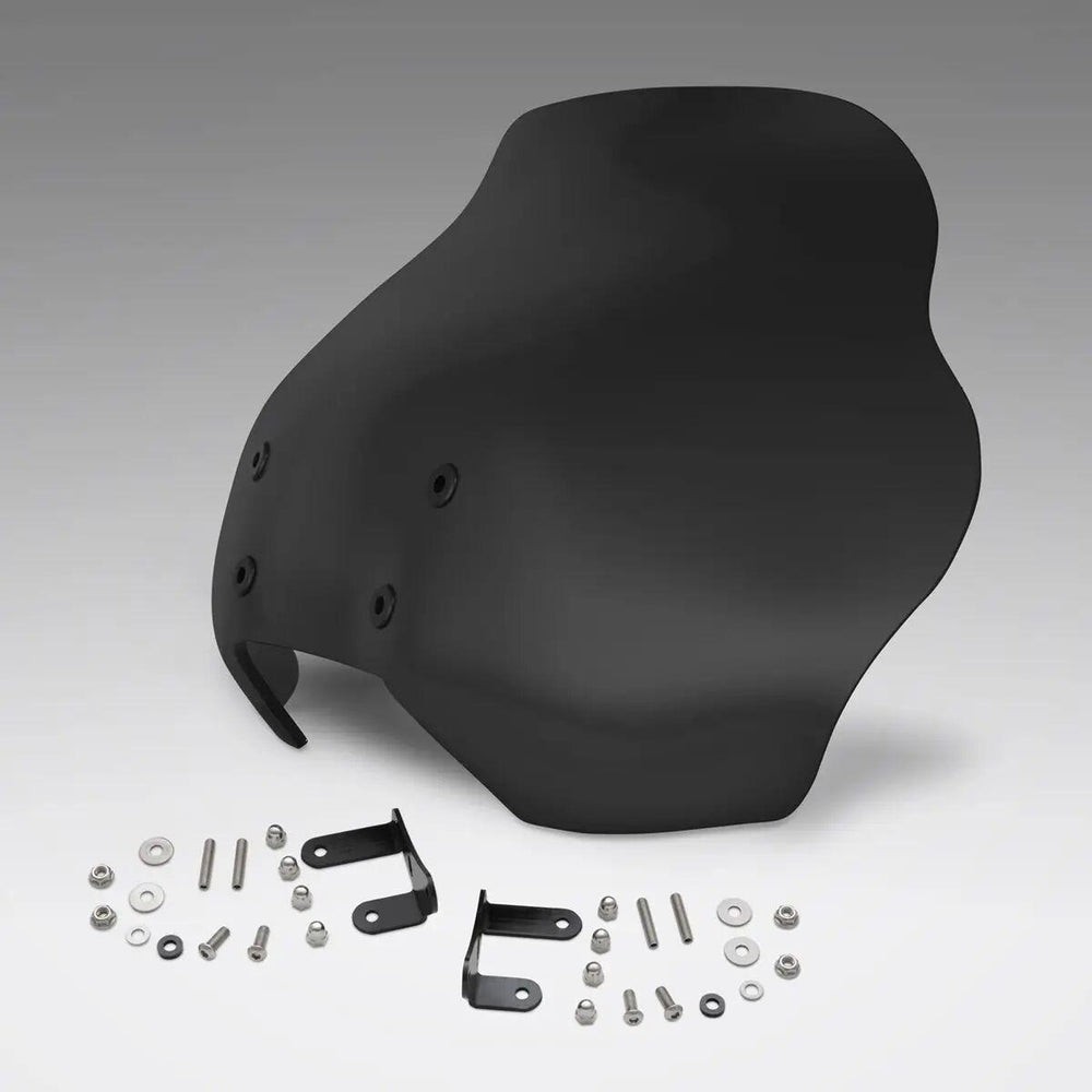 Show Chrome Covert Windshield For Can Am Ryker 600 ACE 2019-2024 - Black