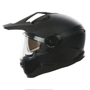 Spada Nitride Adventure Motorcycle Helmet - Matt Black
