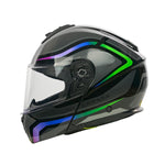 Spada Sirius Flip Front Motorcycle Helmet - Flow Green